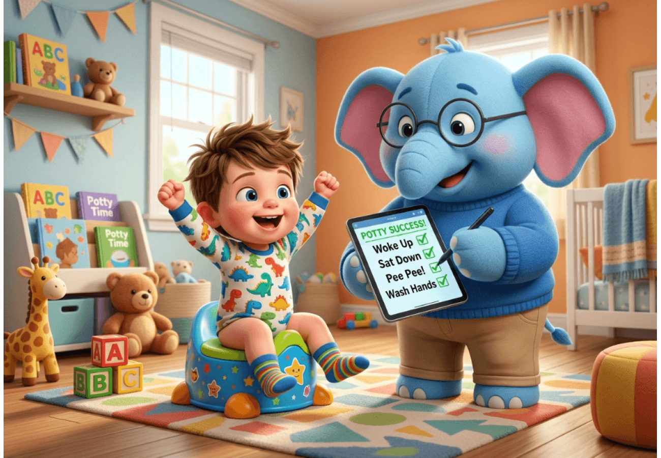 Pirmie soļi ceļā uz patstāvību: pieradinām pie podiņa ar rūpēm un bez stresa Pirmie soļi ceļā uz patstāvību: pieradinām pie podiņa ar rūpēm un bez stresa