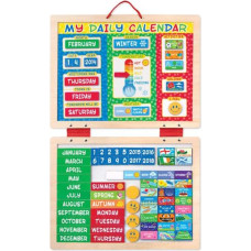 Melissa & Doug Melissa&Doug Magnetic Calendar Art.19253 Magnētu kalendārs