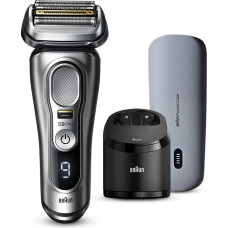 BRAUN Series 9 Pro Electric Beard Shaver Wet&dry, sudraba 9477CC