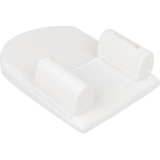Memory foam cot wedge positioner Airknit White
