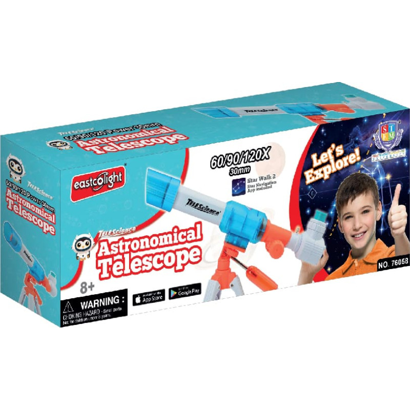 Eastcolight 76058 Astronomiskais teleskops 60/90/120x