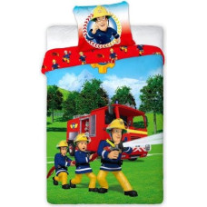 BEDDING SET FIREMAN SAM 027 160X200+70X80 COTTON. MAT.