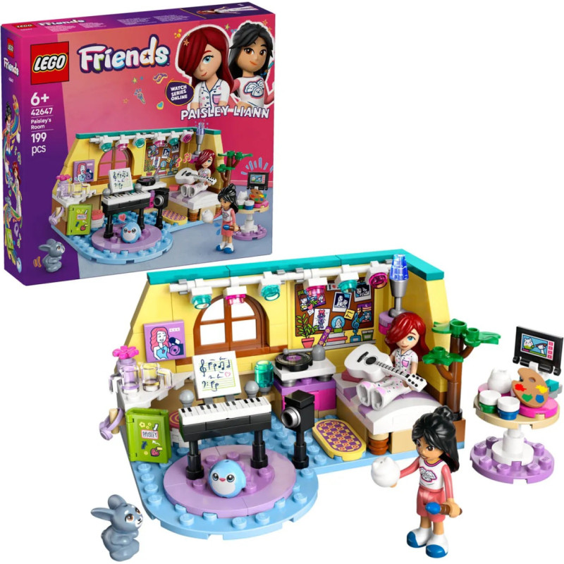 Lego Friends Pokój Paisley 42647