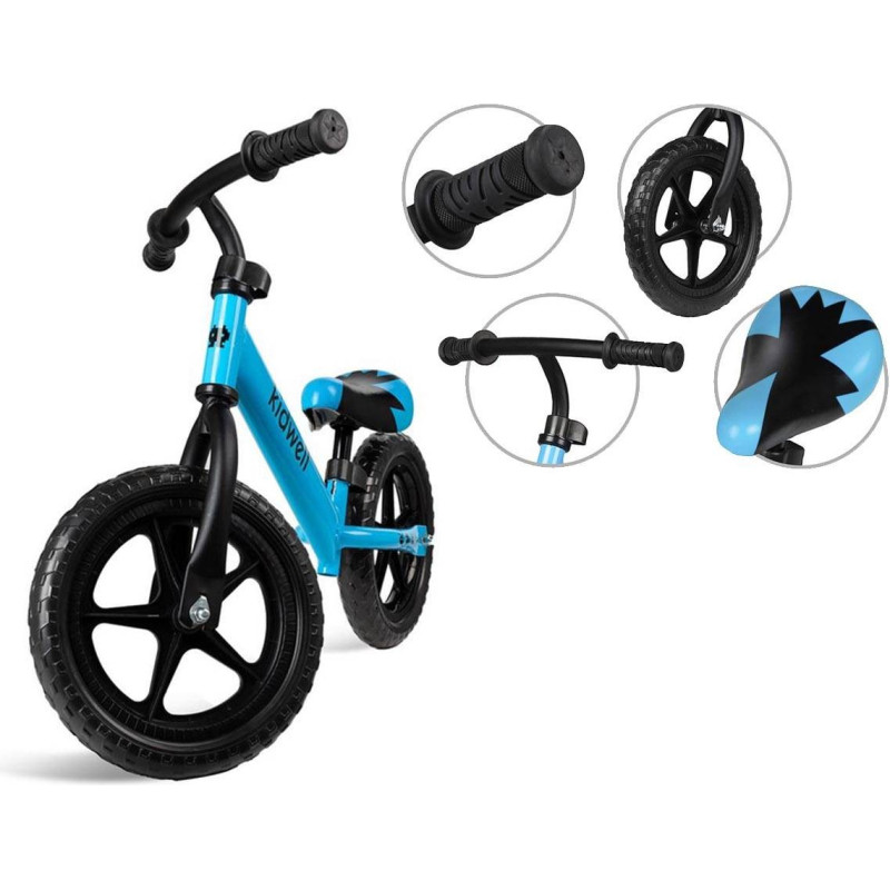 Kidwell līdzsvara velosipēds Rebel Blue ROBIREL01A0