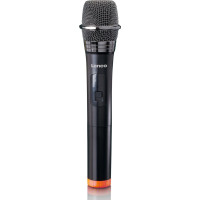 Lenco bezvadu mikrofons, melns - MCW-011BK