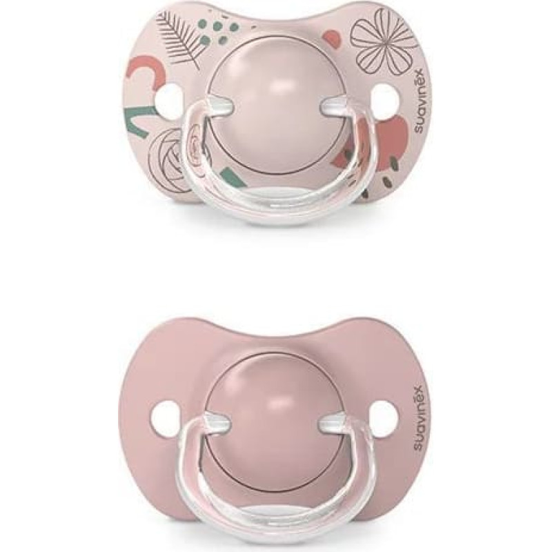 Suavinex 083133 māneklis SX PRO 6-18 2PCS PINK 308274