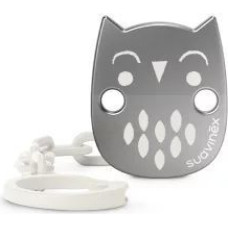 Suavinex 079747 PREMIUM PACIFIER CLIP OWL BEIGE 307821