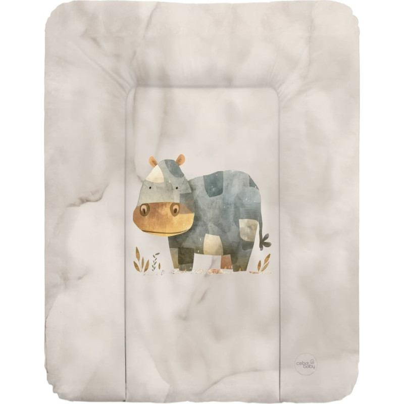 Cebababy soft changing mat small 50x70 Basic Cosy Hippo