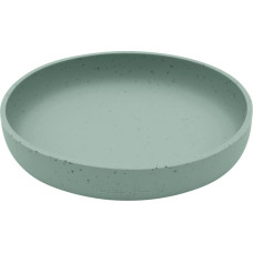 Plate Platinum Silicone Sage