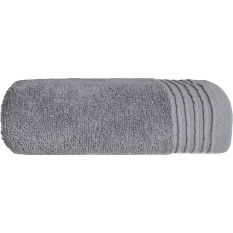 RĘCZNIK MALLO 50X90 FROTTE SZARY 500G.