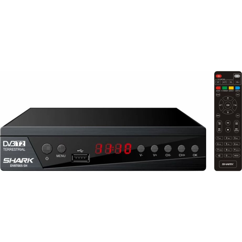 Manta DVBT005-SH Tuner for TV DVBT-T2/HEVC SHARK