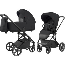 Carrello Baby Bērnu ratiņi 2 vienā CARRELLO Alfa CRL-6522 Rock Black