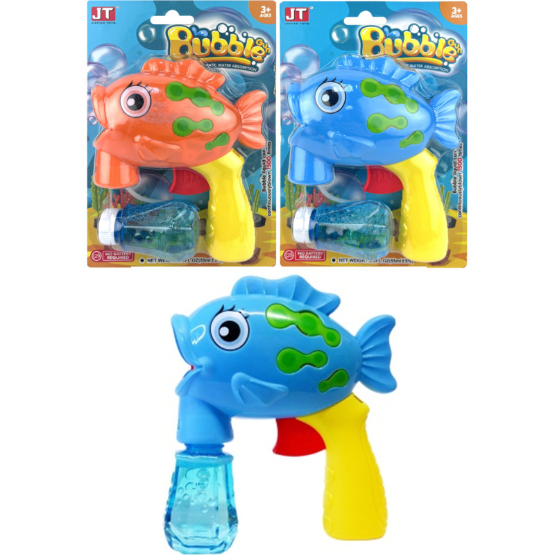 PISTOLET NA BAŃKI RYBKA 2 KOLORY