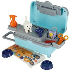 HIPO 61781 – veterinārārsta rotaļkomplekts ar suni, 24 × 23 × 8 cm