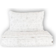 Bamboom Gultas Veļas Komplekts 100x140cm BOOMY'S WORLD OYSTER GREY 119