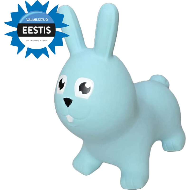 Gerardo’s Toys Jumpy lēkājamais dzīvnieks — zaķis, zils 