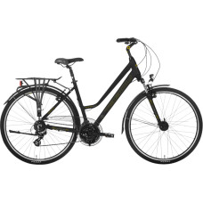 Tabou sieviešu velosipēds Kinetic 2.0 Plus W, 28", melni zeltains (L)