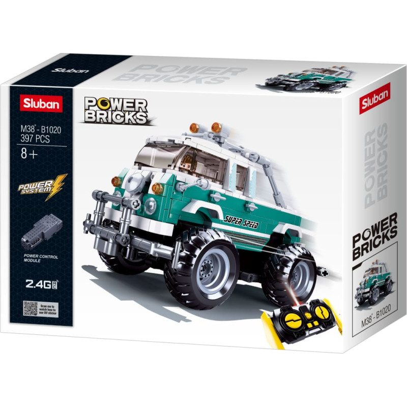 Sluban konstruktors, RC kravas automa&scaron;īna, 397 det.
