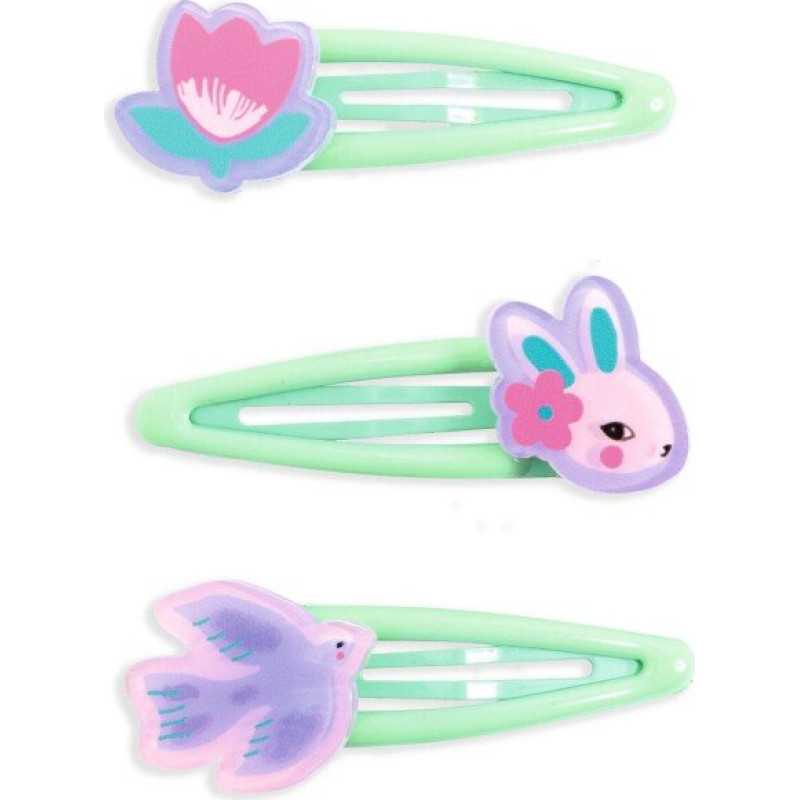 Djeco Plume - Matu sprādzes - Dārzs (3 gab.)