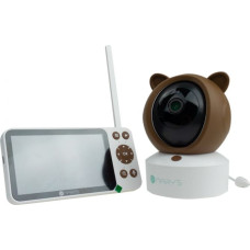 Mary's MW61499 – Bērnu uzraudzības ierīces 2-vienā, kamera Brūnais lācītis, WiFi, TUYA