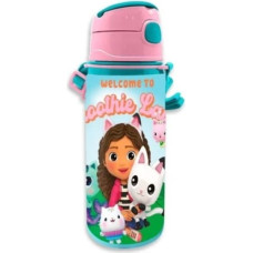 Kids Euroswan - Akcesoria Licencyjne ALUMINIUM WATER BOTTLE WITH HANDLE 600ML