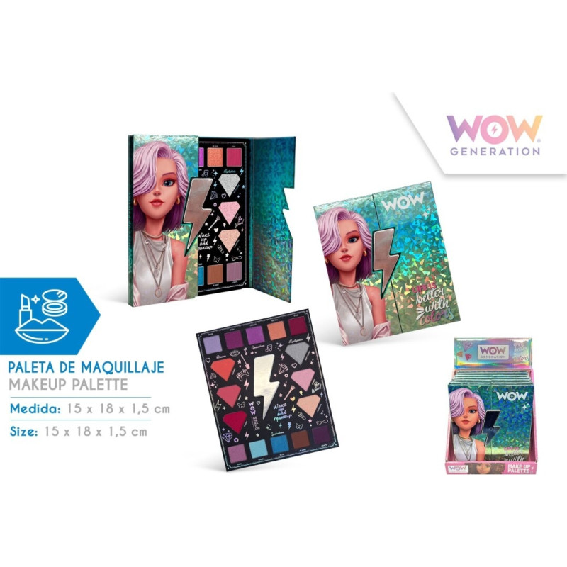 Kids Euroswan - Akcesoria Licencyjne MAKE-UP SET DISPLAY WOW GENERATION