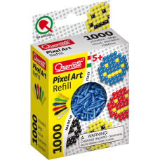 Quercetti Pixel Art detaļas mozaīkai (zilas) 5+ g.