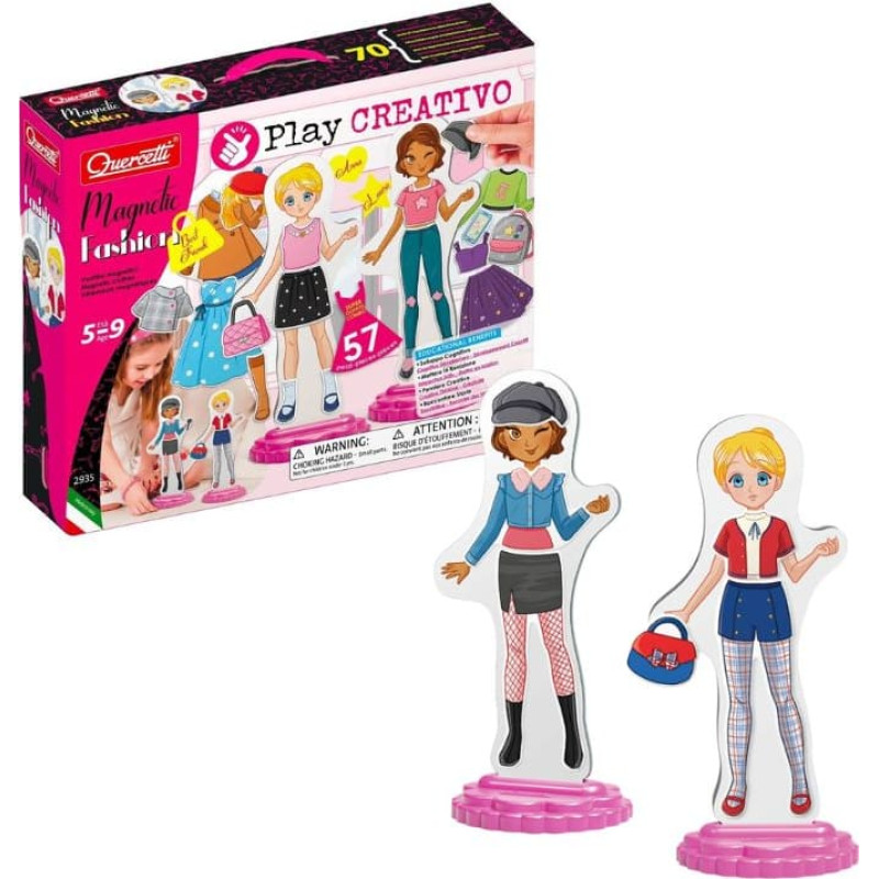 Quercetti Magnetic Fashion Best Friends 5+ g.