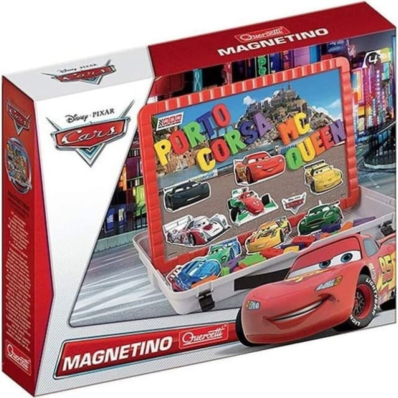 Quercetti Magnētiskā tāfele Disney Cars 4+ g.