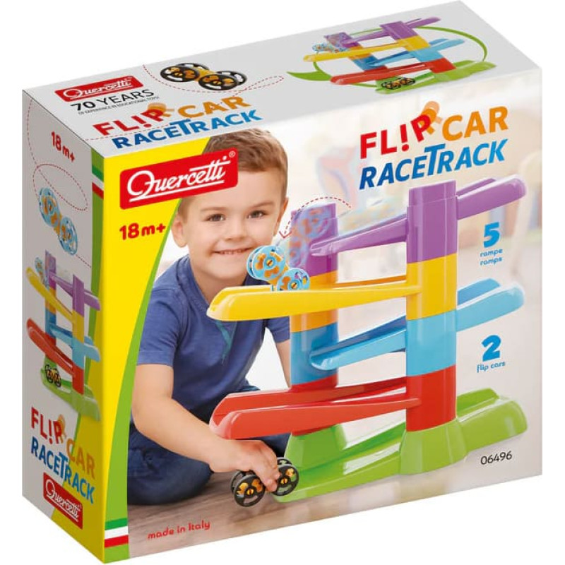 Quercetti Flip Car Track 18m+