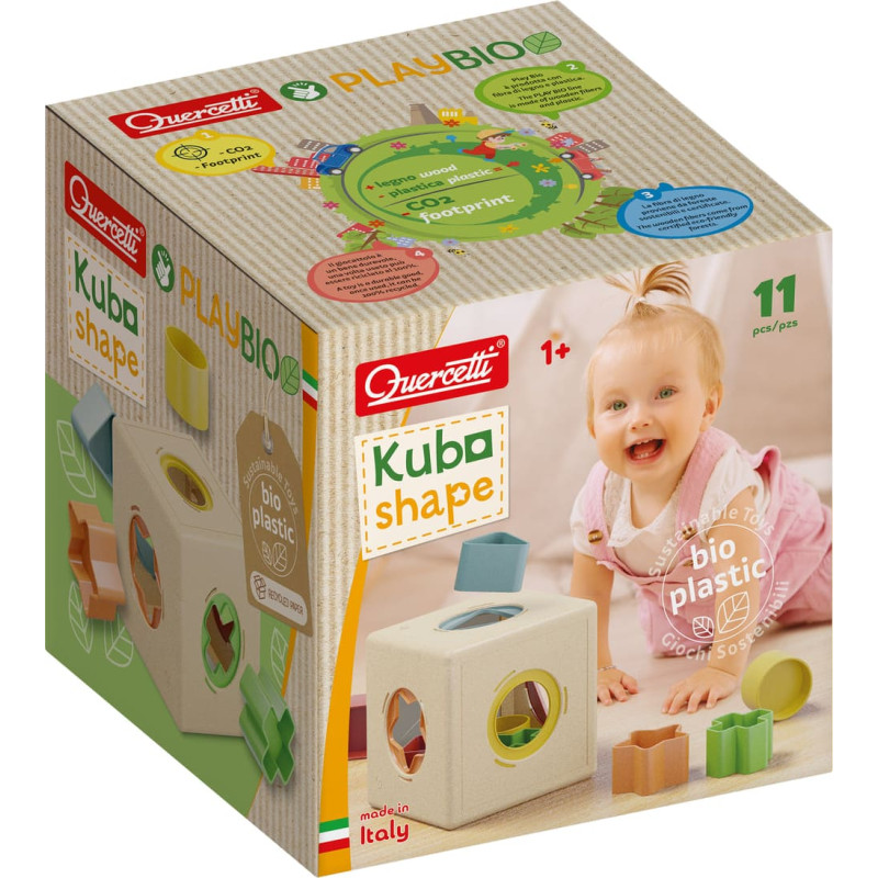 Quercetti Kubo Shape Play Bio 1+ g.