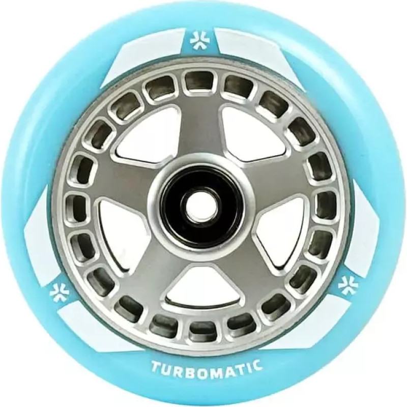 Union Ratas tõukerattale Union Turbomatic V2 Pro Scooter Wheel 110mm Blue/Silver