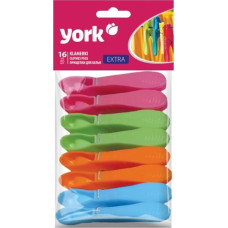 York Veļas knaģi EXTRA 16 gab.