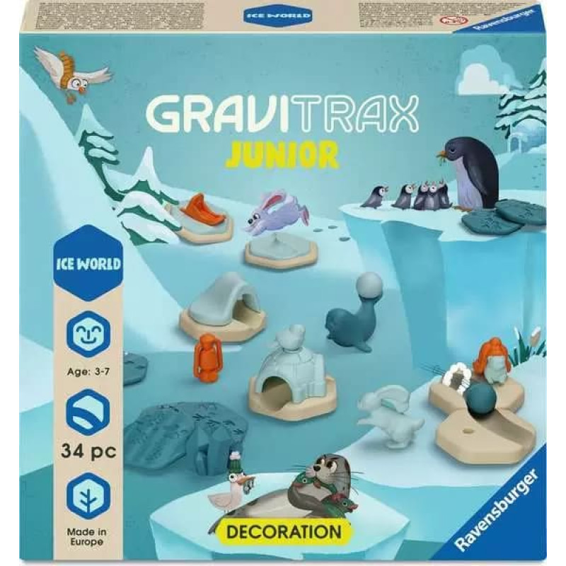 Ravensburger GraviTrax Junior papla&scaron;inājums Ice 3+