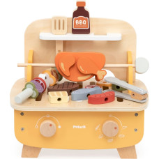 Viga Drewniany Zestaw do Grillowania BBQ Grill