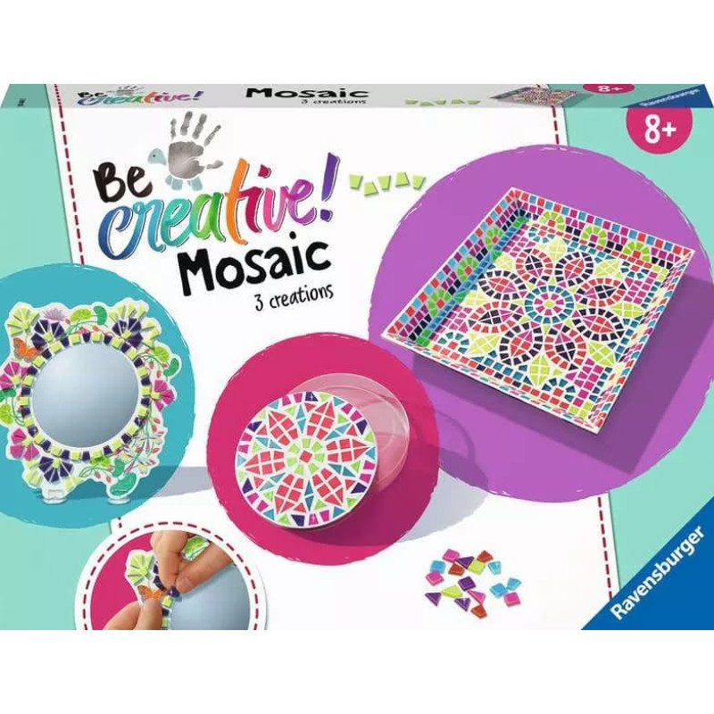 Ravensburger Rokdarbi &ndash; BeCreative Mosaic Romantic