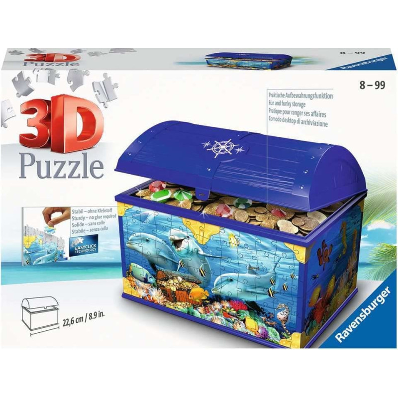 Ravensburger 3D puzle lāde Zemūdens 8+