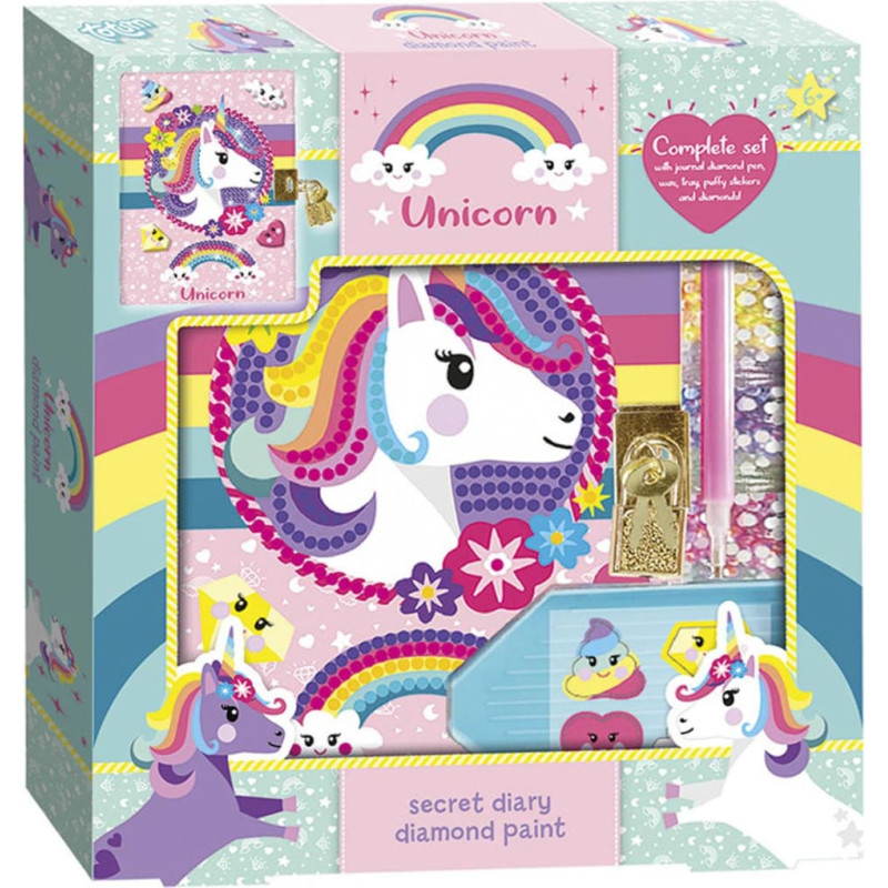 Totum rado&scaron;ais dienasgrāmata I Love Horses Secret Diary Diamond Paint, 073142