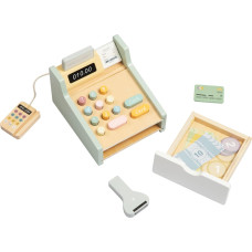 Tooky Toy TP543 Drewniana kasa sklepowa