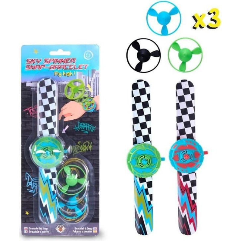 Trendhaus Speed Action - Aproce bērniem - Lidojo&scaron;ie diski (divi vienā) (1 gab., 2 dizaini)