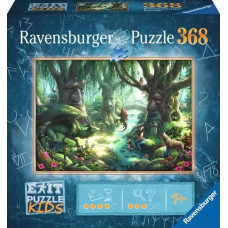 Ravensburger Puzle Escape, 368 detaļas: Čuksto&scaron;ais mežs (9+)