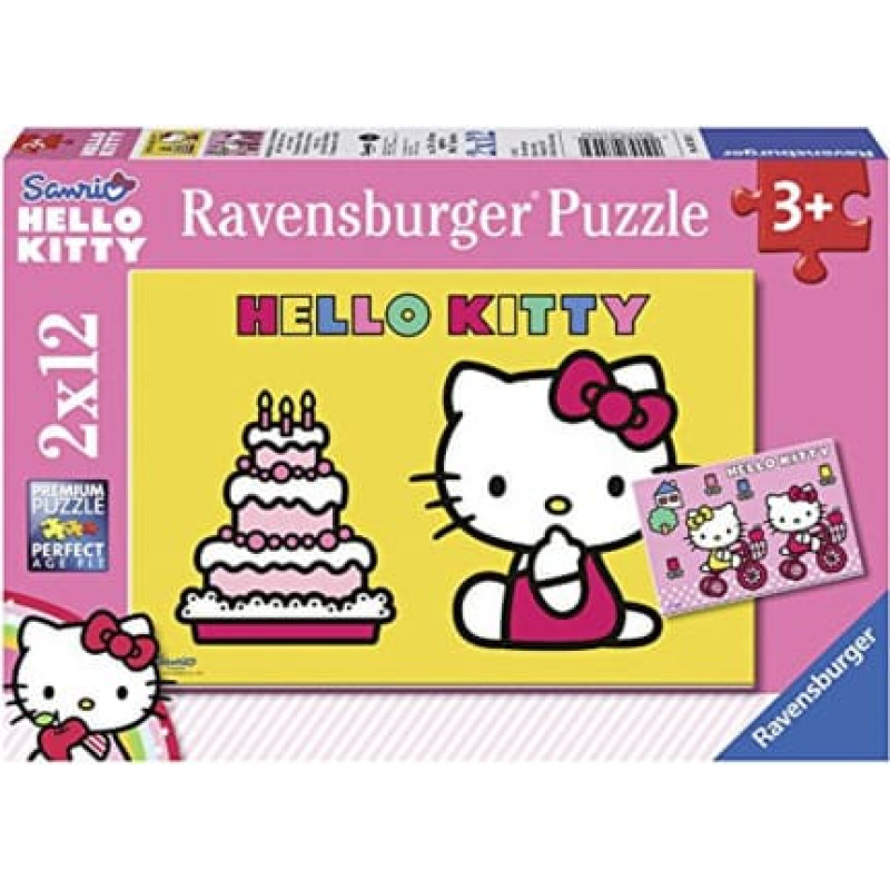 Ravensburger Puzle 2x12 gab. Disney Hello Kitty