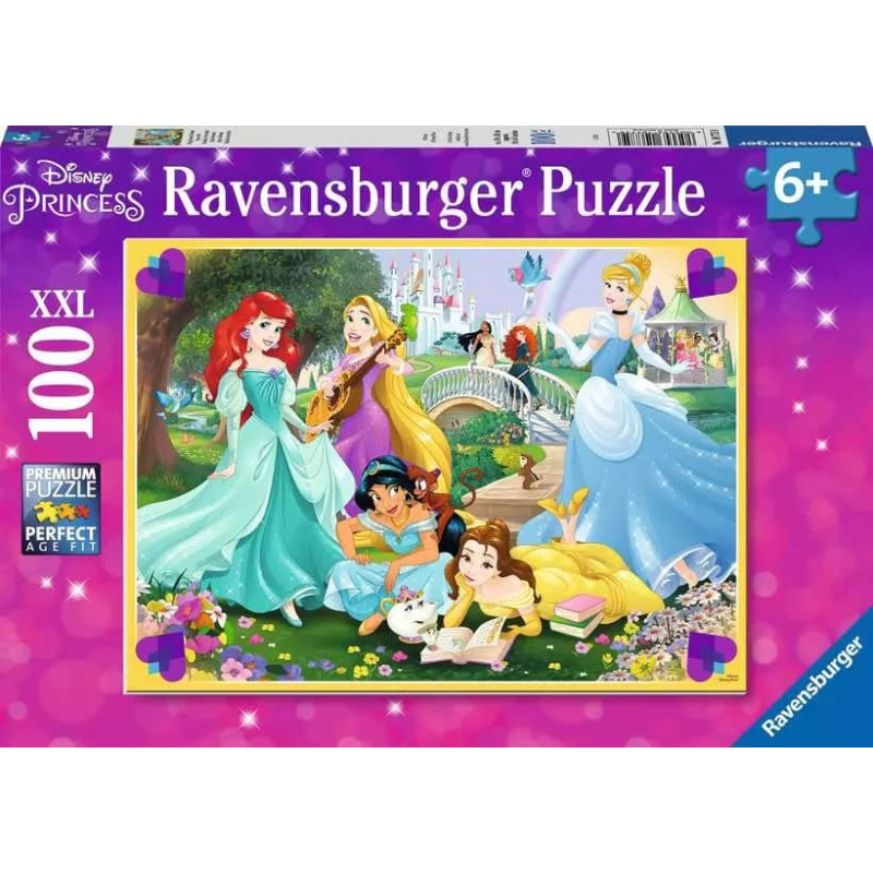 Ravensburger Puzle 100 gab. Disneja princese