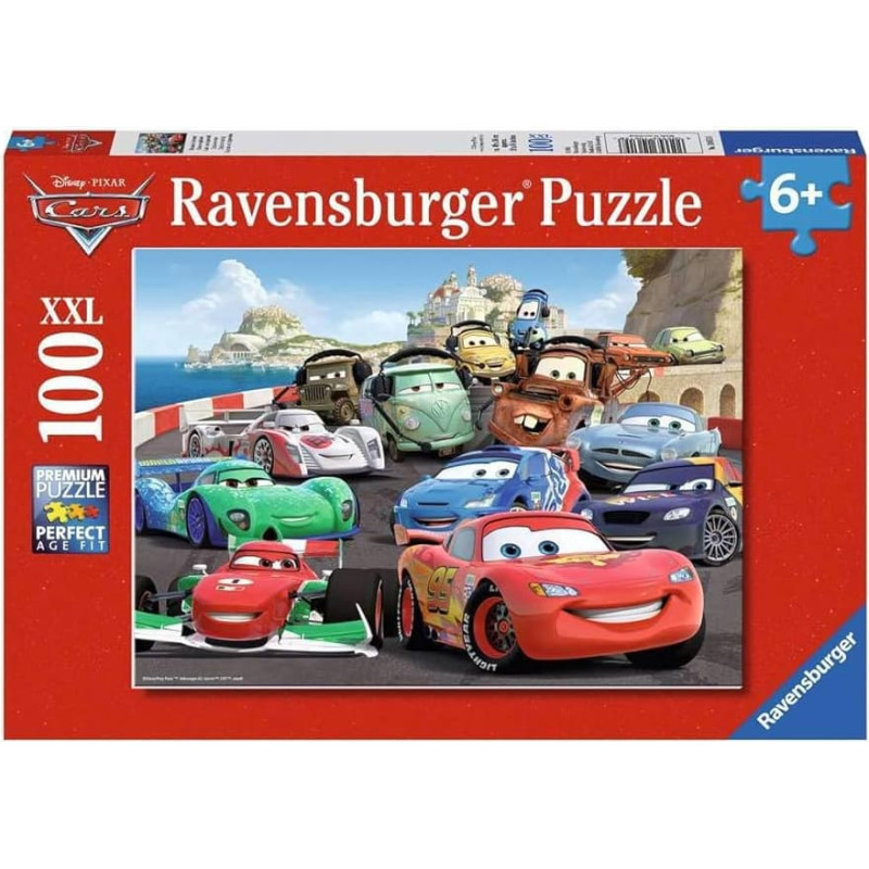 Ravensburger Puzle 100 gab. Disney Vāģi