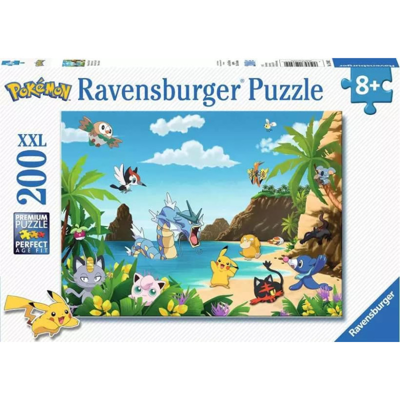 Ravensburger Puzle 200 gab. Pokemoni