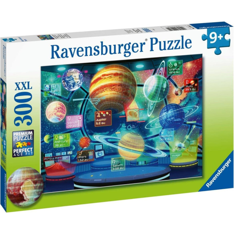 Ravensburger Puzle 300 gab. Planētu hologrammas