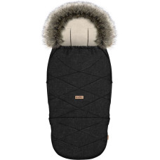 Adjustable footmuff with bag GrowUP Scandi 0-36m black