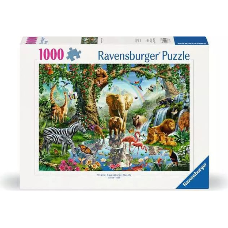 Ravensburger Puzle 1000 Piedzīvojums džungļos