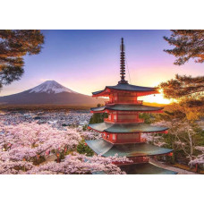 Ravensburger Puzle 1000 Sakuras ziedē&scaron;ana, Japāna