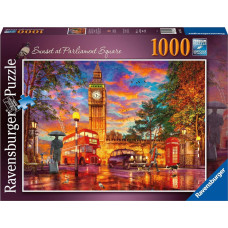 Ravensburger Puzle R 1000 Londona saulrietā pie parlamenta